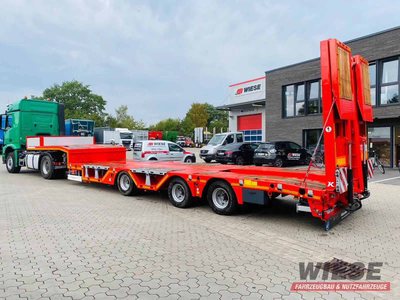 Kässbohrer Tieflader von Wiese Trailer Rent in Petershagen mieten ab 1525.00€