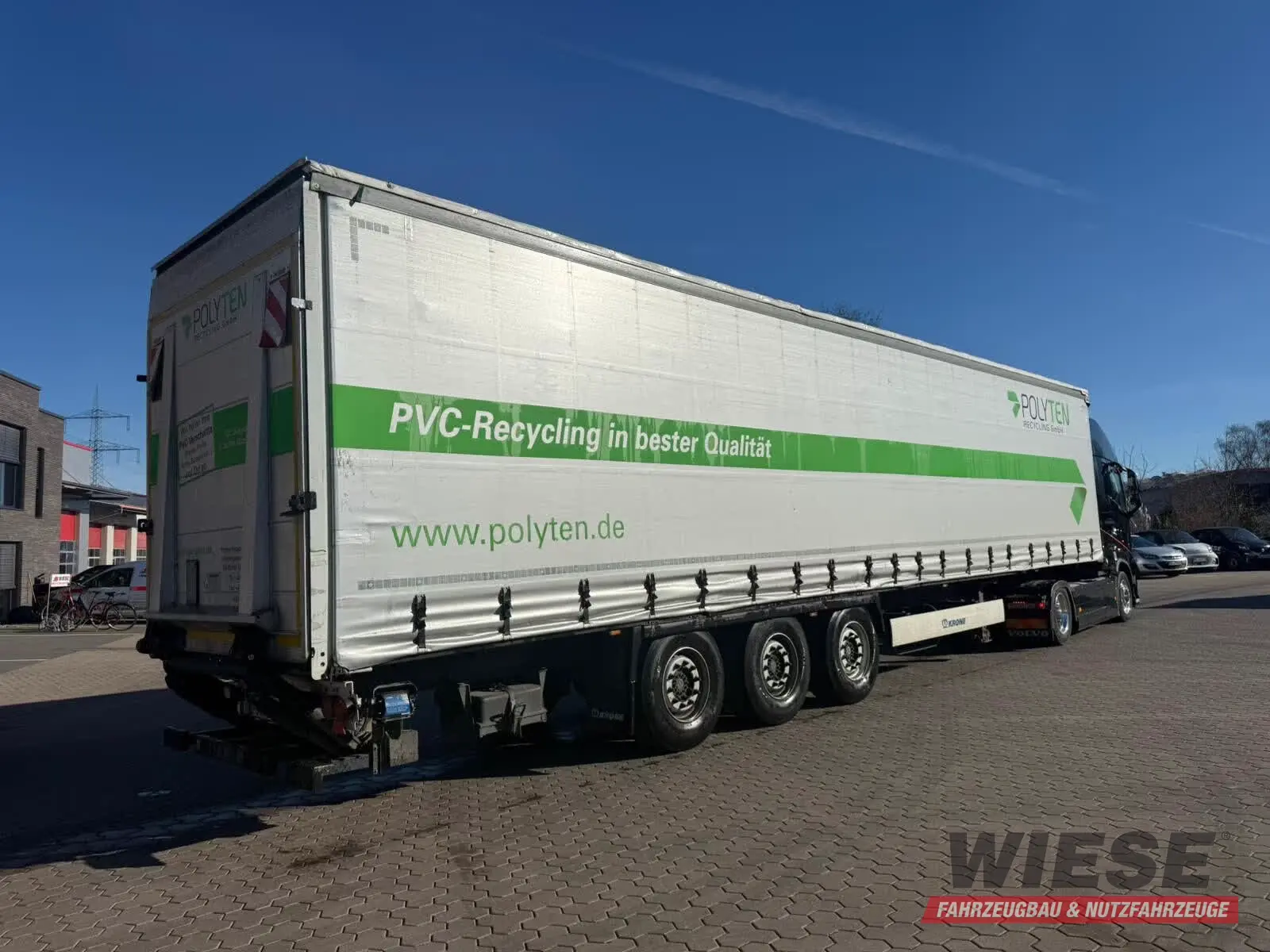 Krone Planenauflieger von Wiese Trailer Rent in Petershagen mieten ab 975.00€