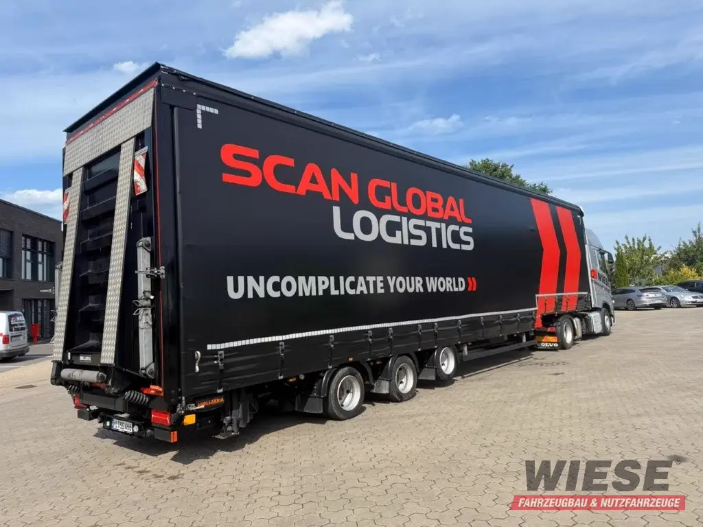 Wiese Auflieger Gabelstaplertransporter Mega LBW