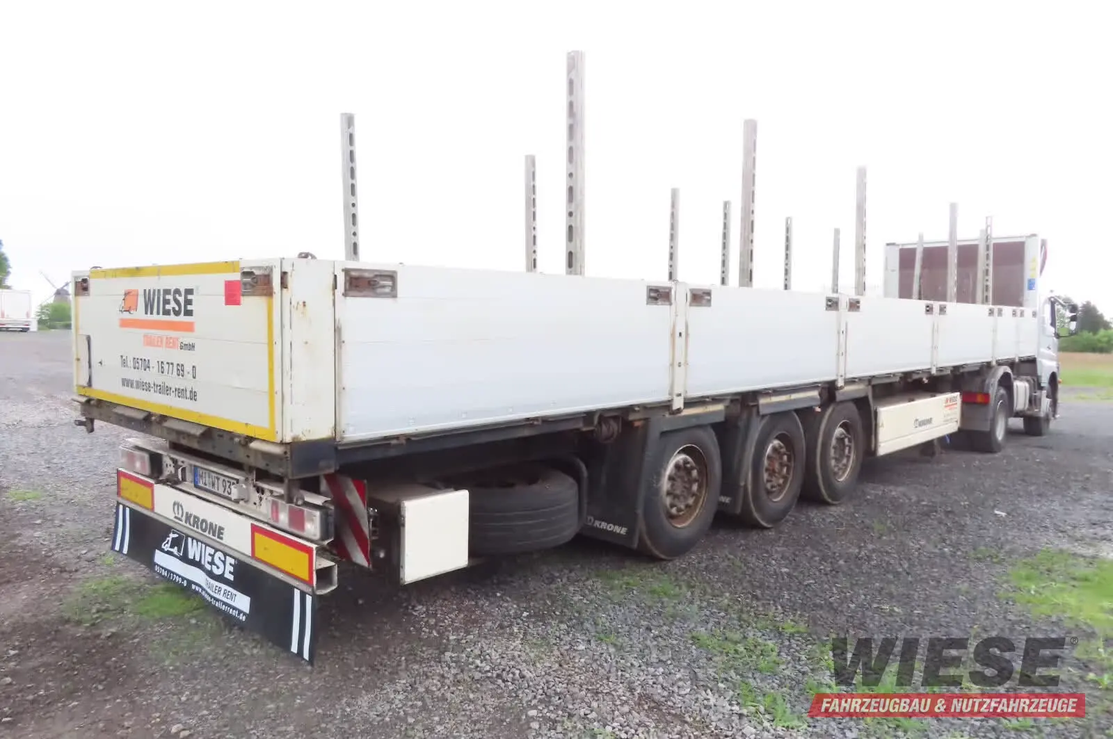 Krone Plattform von Wiese Trailer Rent in Petershagen mieten ab 825.00€