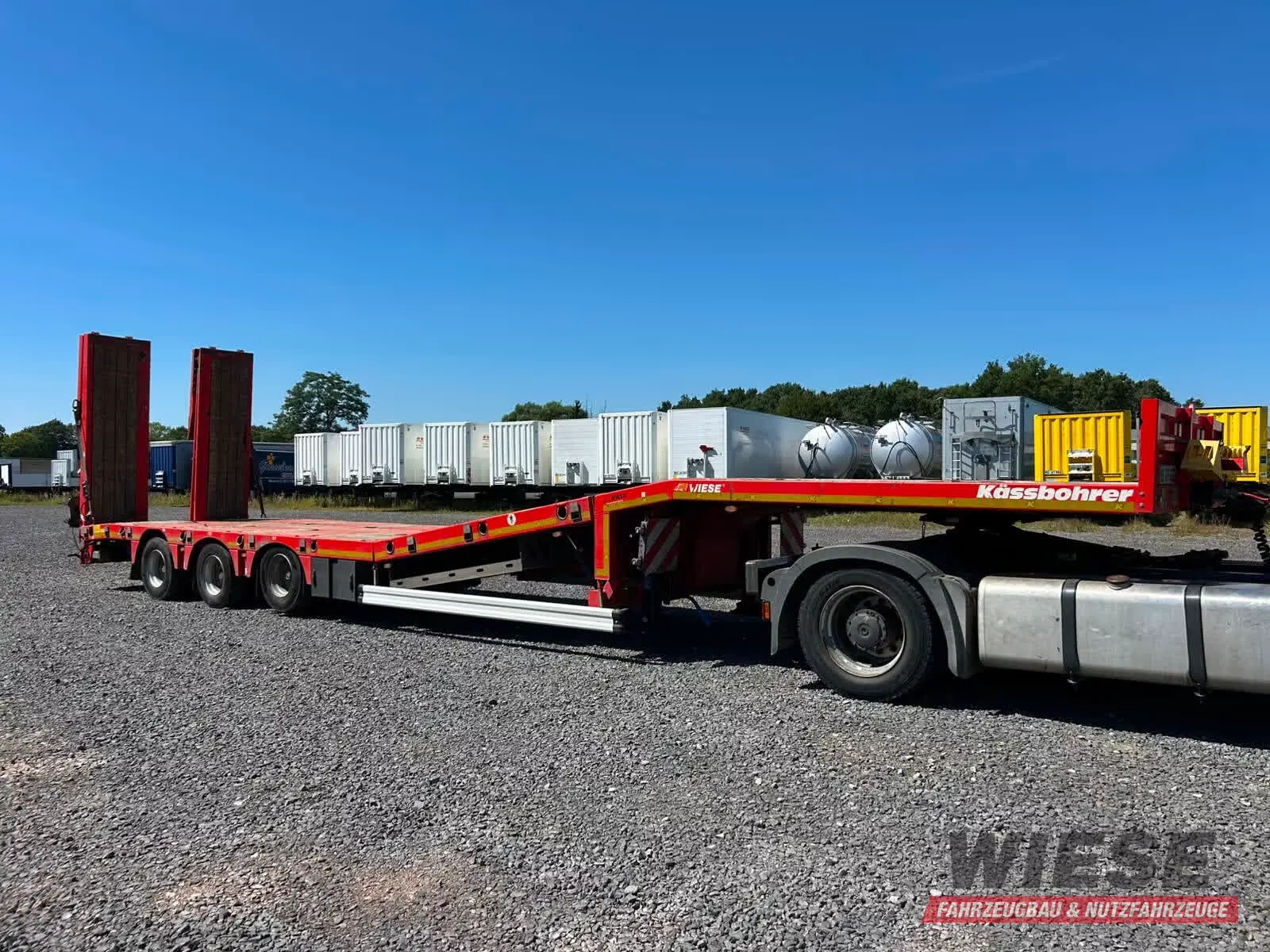 Kässbohrer Tieflader von Wiese Trailer Rent in Petershagen mieten ab 1765.00€