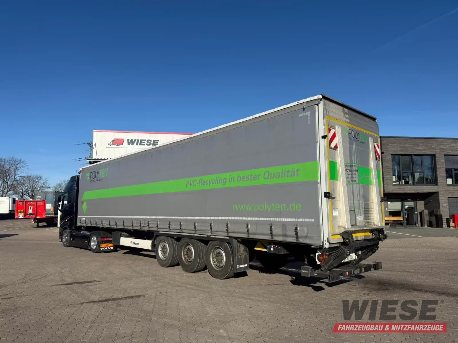 Krone Planenauflieger von Wiese Trailer Rent in Petershagen mieten ab 975.00€