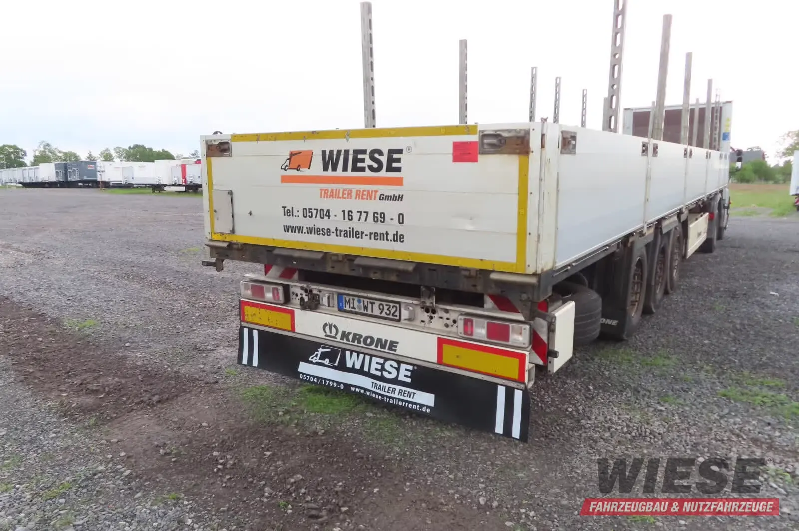 Krone Plattform von Wiese Trailer Rent in Petershagen mieten ab 825.00€
