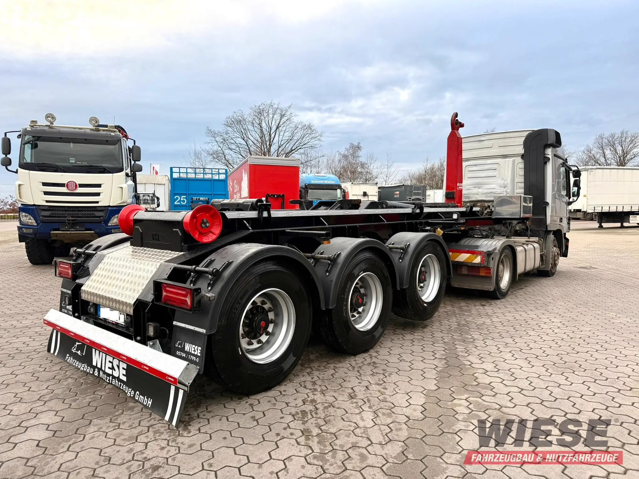 Andere Wiese SA 3 - 36 AK 30 Abrollkipper Hakenlift