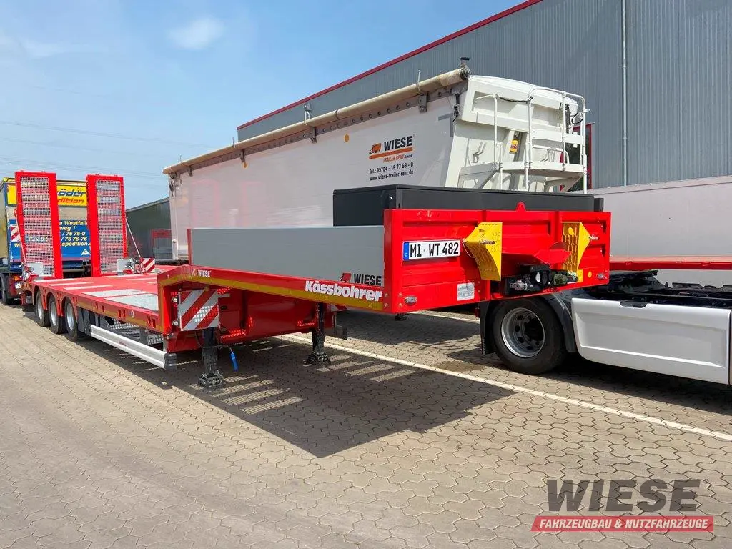 Kässbohrer Tieflader von Wiese Trailer Rent in Petershagen mieten ab 1725.00€