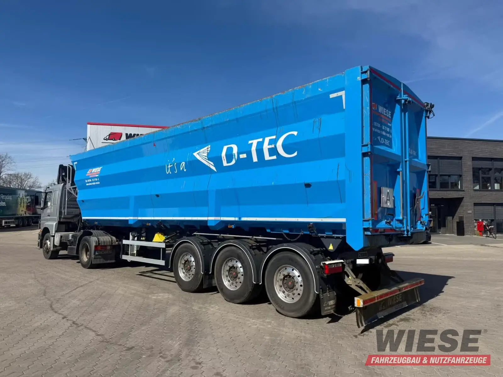 D-Tec Kipper von Wiese Trailer Rent in Petershagen mieten ab 1650.00€