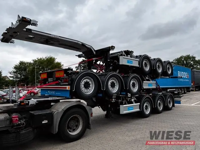 D-TEC Containerchassis Flexitrailer