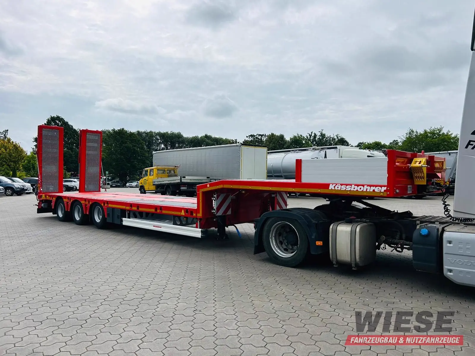 Kässbohrer Tieflader von Wiese Trailer Rent in Petershagen mieten ab 1590.00€