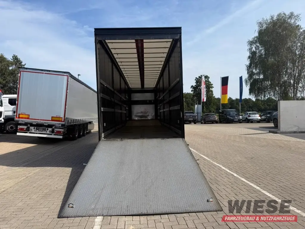 Wiese Auflieger Gabelstaplertransporter Mega LBW