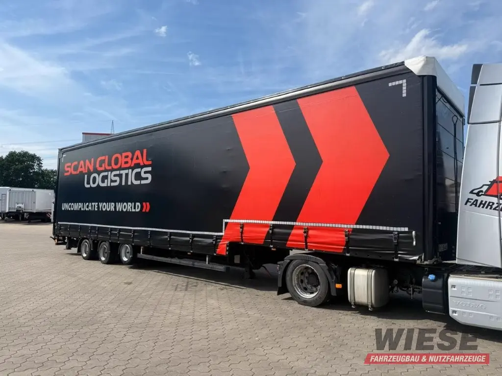 Wiese Auflieger Gabelstaplertransporter Mega LBW