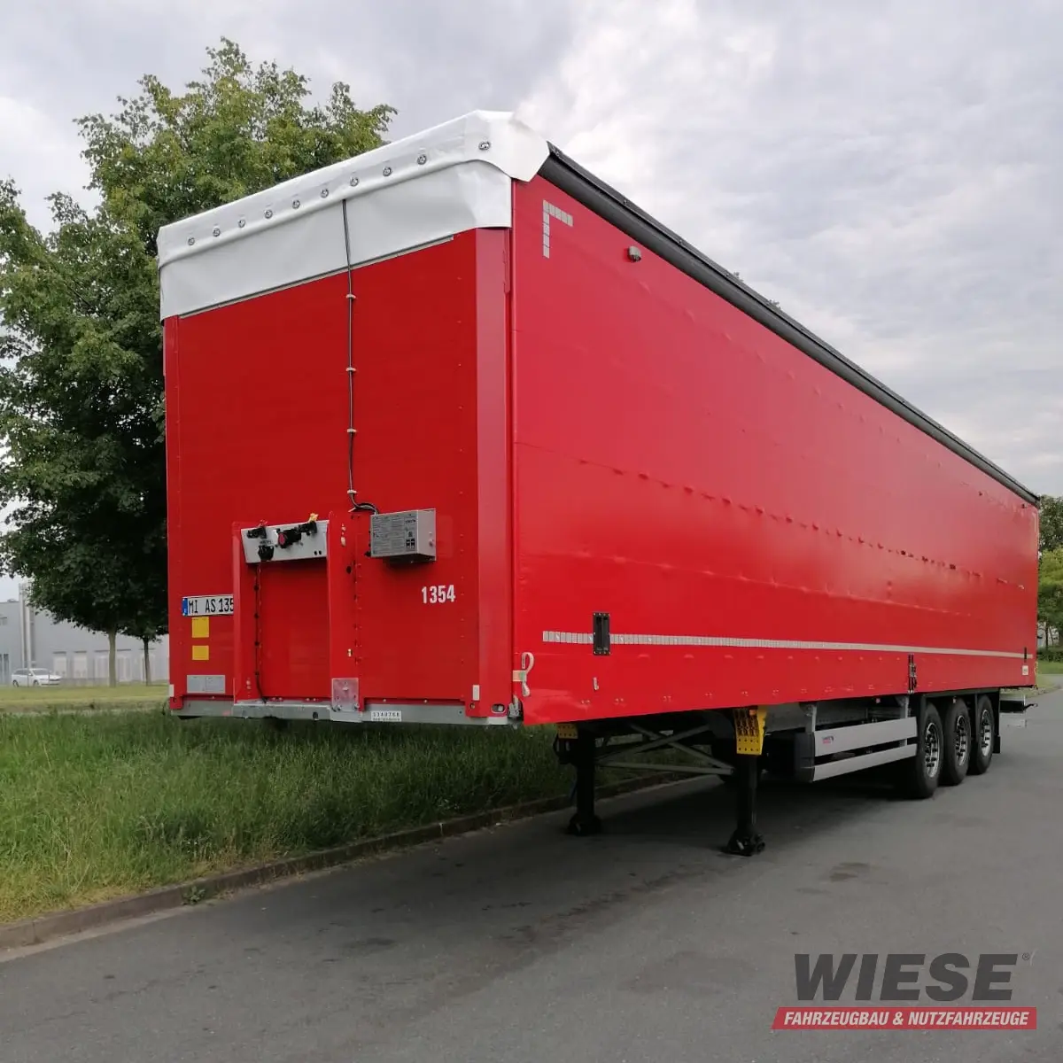 Schmitz Seitenplanenauflieger von Wiese Trailer Rent in Petershagen mieten ab 500.00€