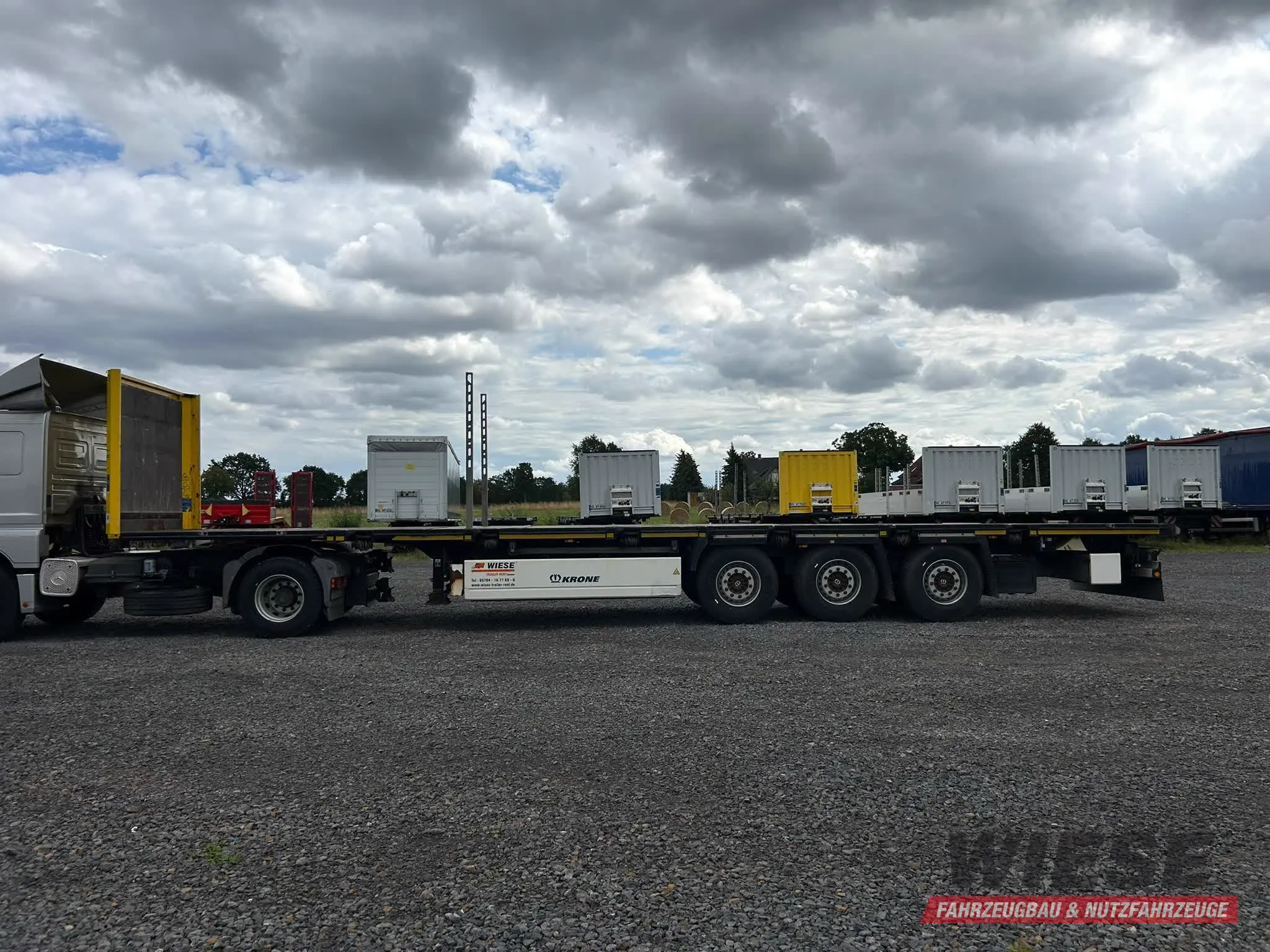 Krone Profi Liner Plattform von Wiese Trailer Rent in Petershagen mieten ab 800.00€