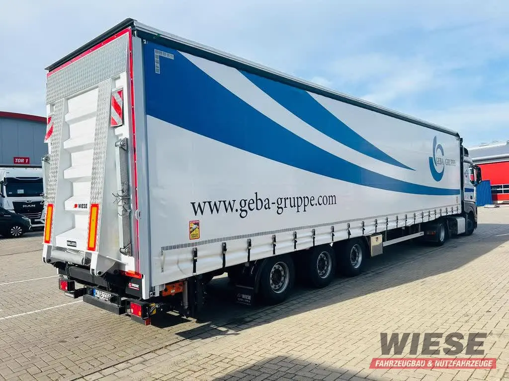 Wiese Mega Sattelauflieger Gabelstaplertransporter von Wiese Trailer Rent in Petershagen mieten ab 2200.00€