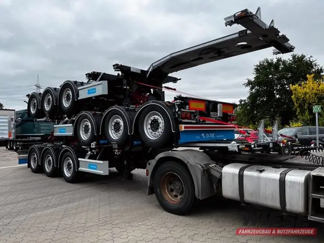 D-TEC Containerchassis Flexitrailer
