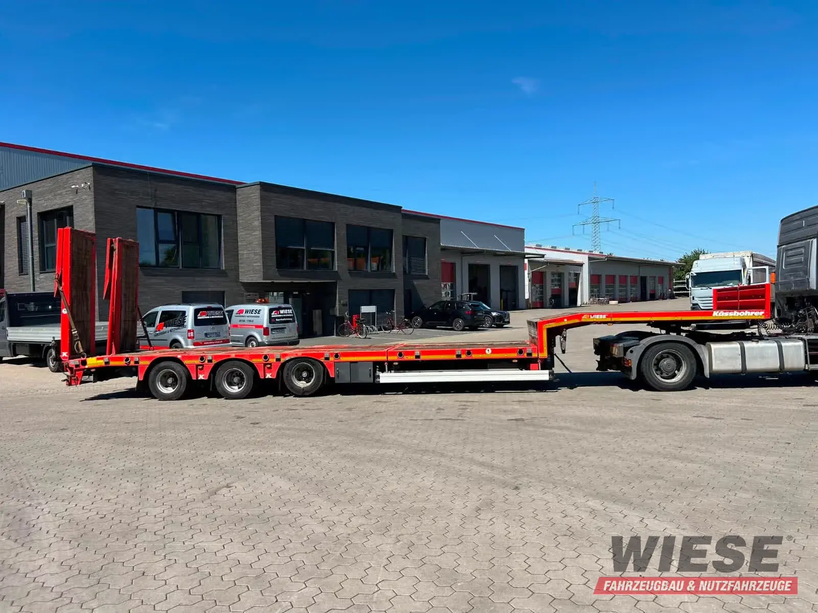 Kässbohrer Tieflader von Wiese Trailer Rent in Petershagen mieten ab 1765.00€