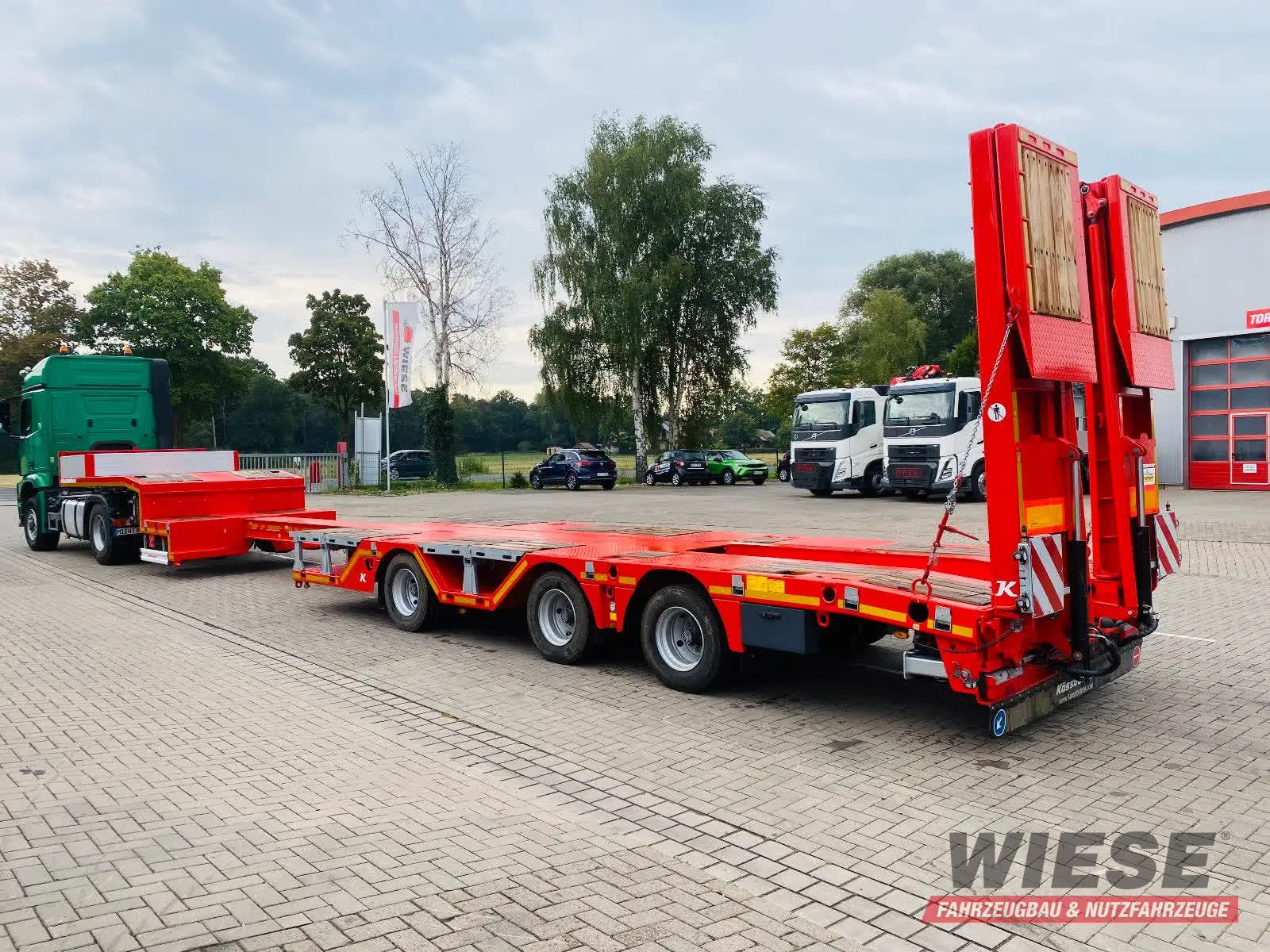 Kässbohrer Tieflader von Wiese Trailer Rent in Petershagen mieten ab 1525.00€