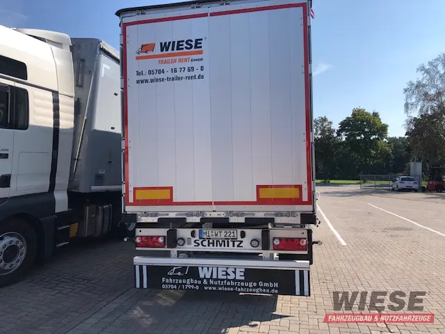 Schmitz Sattelanhänger Plane von Wiese Trailer Rent in Petershagen mieten ab 950.00€